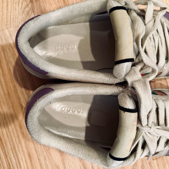 Gucci Screener sneaker (pink, green, orange) -womens - Picture 13 of 15